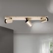 SEAN modern spotlámpa Orion-Molecz Str 10-493/3 gold-matt (exkl. GU10/13W)