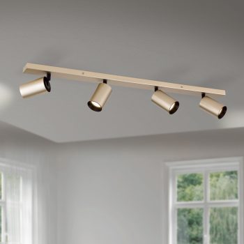   SEAN modern spotlámpa Orion-Molecz Str 10-493/4 gold-matt (exkl. GU10/13W)