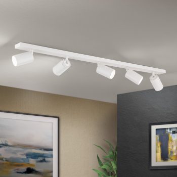   SEAN modern spotlámpa Orion-Molecz Str 10-493/5 weiß (exkl. 5xGU10/13W)