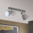 SCHOOL modern spotlámpa Orion-Molecz Str 10-494/2 grau (2xE27)