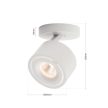 SPECTER modern spotlámpa Orion-Molecz Str 10-602/1 weiß (LED11W/700lm/DTW)