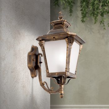   AIKO klasszikus kültéri lámpa, Orion-Molecz AL 11-1138/1 Patina/aufwärts (1xE27)