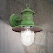 LEONIE klasszikus kültéri lámpa, Orion-Molecz AL 11-1205 Vintage/grün (1xE27)