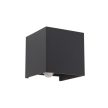CUBE-S modern kültéri lámpa, Orion-Molecz AL 11-1314 anthrazit/Sensor(LED13W/700lm