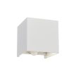 CUBE-S modern kültéri lámpa, Orion-Molecz AL 11-1314 weiß/Sensor(LED13W/700lm/3000