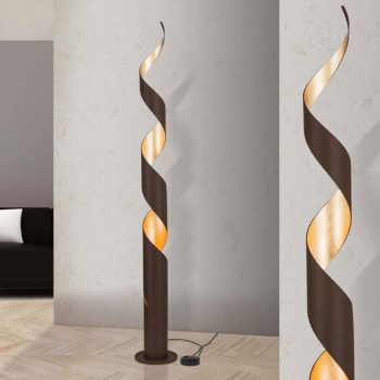   ELIANO modern állólámpa, Orion-Molecz Stl 12-1155/1 Antik-gold (exkl.PAR38)