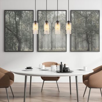 BACKEY függőlámpa modern, GLOBO-LIGHTING, 15799-4H