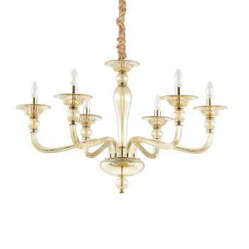 DANIELI csillár, klasszikus, Ideal-Lux-159942