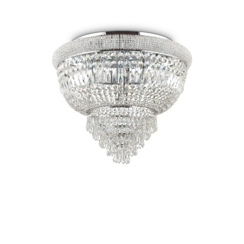 DUBAI mennyezeti lámpa, Klasszikus-kristály, IDEAL-LUX 207186