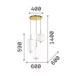 UMILE csillár, modern, IDEAL-LUX 224541