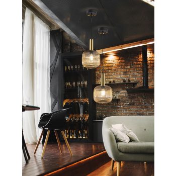 NORMA LED függő lámpa modern, Schuller, 225588