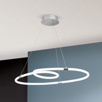   KARLSSON csillár, Modern, ORION-Molecz-HL 6-1668 chrom  (LED47W/3500lm/3000K)  