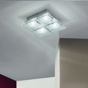   MENO mennyezeti lámpa, Modern, ORION-Molecz-DL 7-605/1 satin   (LED4,5W/380lm/3000K)