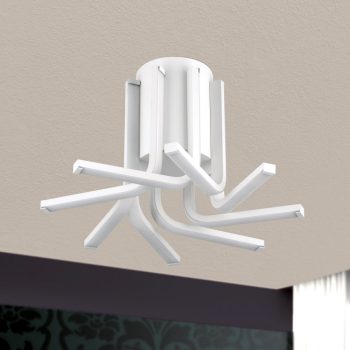   VENTI mennyezeti lámpa, Modern, ORION-Molecz-DL 7-656/8 weiß    (LED60W/2650lm/3000K)