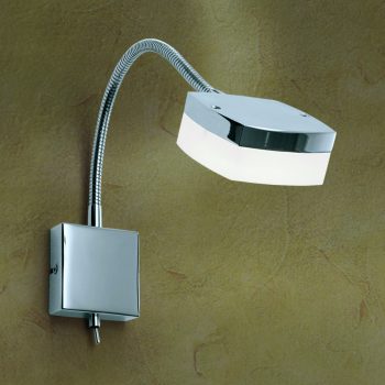   STENO fali lámpa, Modern, ORION-Molecz-WA 2-1329 chrom  (LED5W/415lm/3000K)    