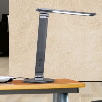   KELVIN asztali lámpa, Modern, ORION-Molecz-LA 4-1175 anthrazit (LED8W/485lm/3000K) 