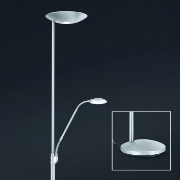   COBRA állólámpa, Modern, ORION-Molecz-Stl 12-1176 satin (LED23+6W/2300+600lm  