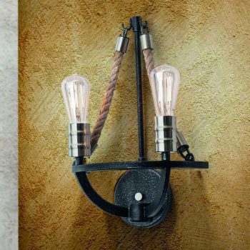   JOHANN fali lámpa, Vintage, ORION-Molecz-WA 2-1326/2 Vintage    (2xE27)          