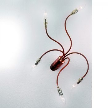   COPPY mennyezeti lámpa, Vintage, ORION-Molecz-DL 7-543/5 Kupfer      (5xE14)          