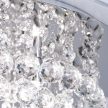 GLORIA mennyezeti lámpa, kristály, ORION-Molecz-DLU 2378/6/50 chrom    (exkl. 6xG9/40W) 