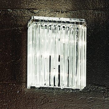   ALEIRO fali lámpa, kristály, ORION-Molecz-WA 2-1119/3 chrom  (exkl3x12V/G4/20W)   