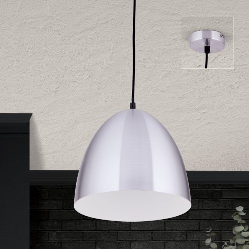 Loft függőlámpa, Modern, ORION-Molecz-HL 6-1630/1 Alu-matt   (1xE27)          