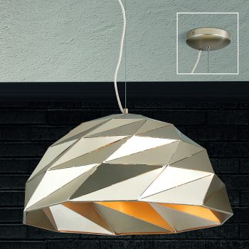   ORIGAMI függőlámpa, Modern, ORION-Molecz-HL 6-1643/3 silber     (3xE27)          