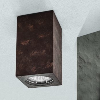   CUBE mennyezeti lámpa, Rusztikus, ORION-Molecz-DL 7-615 Rost    (exkl GU10/max 10WLED) 