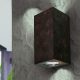 CUBE fali lámpa, Rusztikus, ORION-Molecz-WA 2-1322 Rost   (exkl 2xGU10/max10WLED)