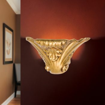   BEATO fali lámpa, Rusztikus, ORION-Molecz-WA 2-1163/1 alt-gold   (exkl. 230V/150W)