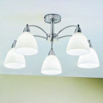   SUSAN mennyezeti lámpa, Klasszikus, ORION-Molecz-DLU 1696/5 satin       (5xE14)          