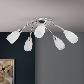   CARLA mennyezeti lámpa, Modern, ORION-Molecz-DL 7-482/5 chrom   (exkl. 5xG9/28W)     