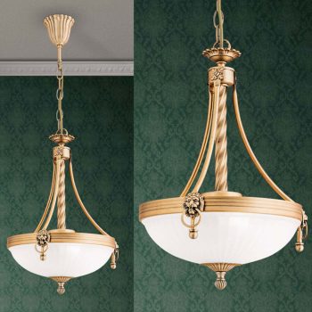   ROCCA csillár, Klasszikus, ORION-Molecz-HL 6-1611/3 bronze     (3xE27/Illu)     