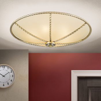   MAURO mennyezeti lámpa, Rusztikus, ORION-Molecz-DL 7-567/56 Patina     (5xE27)          