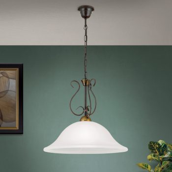   LUDO függőlámpa, Rusztikus, ORION-Molecz-HL 6-1550/1 Antik      (1xE27)          