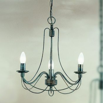   VELA csillár, Rusztikus, ORION-Molecz-LU 1531/3 Antik        (3xE14)          