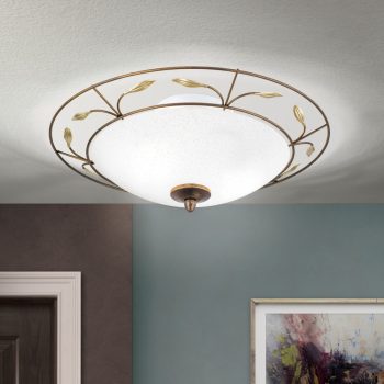   LUCA mennyezeti lámpa, Rusztikus, ORION-Molecz-DL 7-338/2 Antik       (2xE14)          