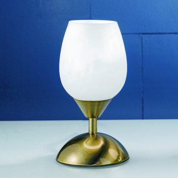   TULPA asztali lámpa, Klasszikus, ORION-Molecz-LA 4-1115/1 Patina     (1xE14)          