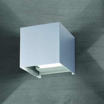   CUBE fali lámpa, Modern, ORION-Molecz-AL 11-1192 Alu     (LED2x3W/400lm/3000K)