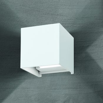  CUBE fali lámpa, Modern, ORION-Molecz-AL 11-1192 weiß    (LED2x3W/400lm/3000K)