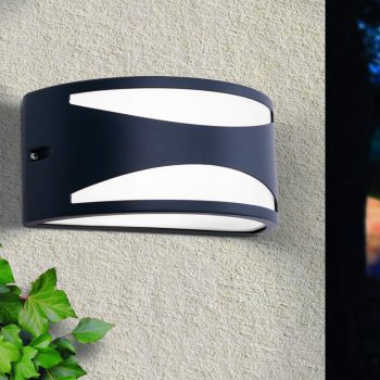   Shell kültéri lámpa, Modern, ORION-Molecz-AL 11-1193 anthrazit   (1xE27)          