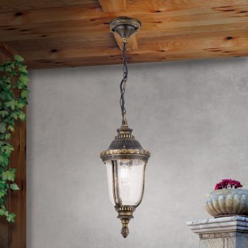   AUGUST kültéri lámpa, Klasszikus, ORION-Molecz-AL 11-1124/1 Patina    (HL, 1xE27)      