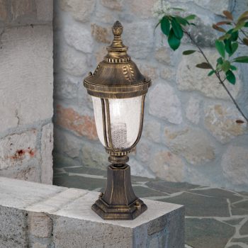   AUGUST kültéri lámpa, Klasszikus, ORION-Molecz-AL 11-1121/1 Patina    (1xE27)          