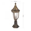 AUGUST kültéri lámpa, Klasszikus, ORION-Molecz-AL 11-1121/1 Patina    (1xE27)          