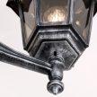 HERMINE kültéri lámpa, Klasszikus, ORION-Molecz-AL 11K/82549/A schwarz-silber (Höhe240cm