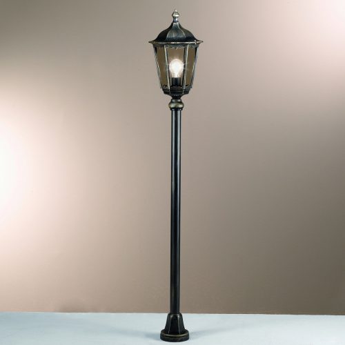 PUCHBERG kültéri lámpa, Klasszikus, ORION-Molecz-AL 11K/82576 schwarz-gold/rauch (2Teile)