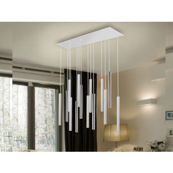 VARAS LED csillár modern, Schuller, 373416GD