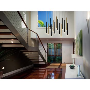 VARAS LED csillár modern, Schuller, 373425G