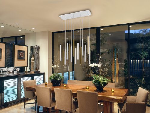 VARAS LED csillár modern, Schuller, 373437