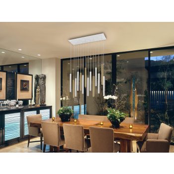 VARAS LED csillár modern, Schuller, 373437D